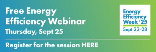 Free Energy Efficiency Webinar - Register here